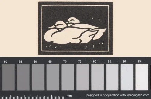 Twee eenden by Julie de Graag, print, 1923-1924