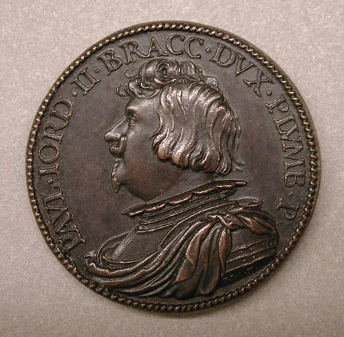 Paolo Giordano II Orsini (1591–1656) by Johann Jakob Kornmann, metalwork, 1636