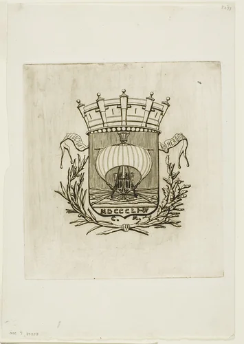 It Rocks but is Not Sunk by Charles Meryon, print, 1854