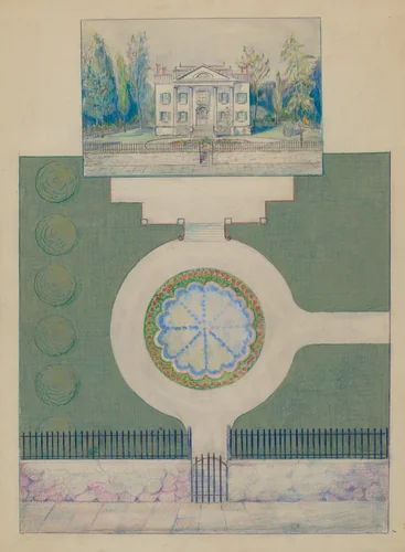 Coster House by Meyer Goldbaum, index of american design, 1936