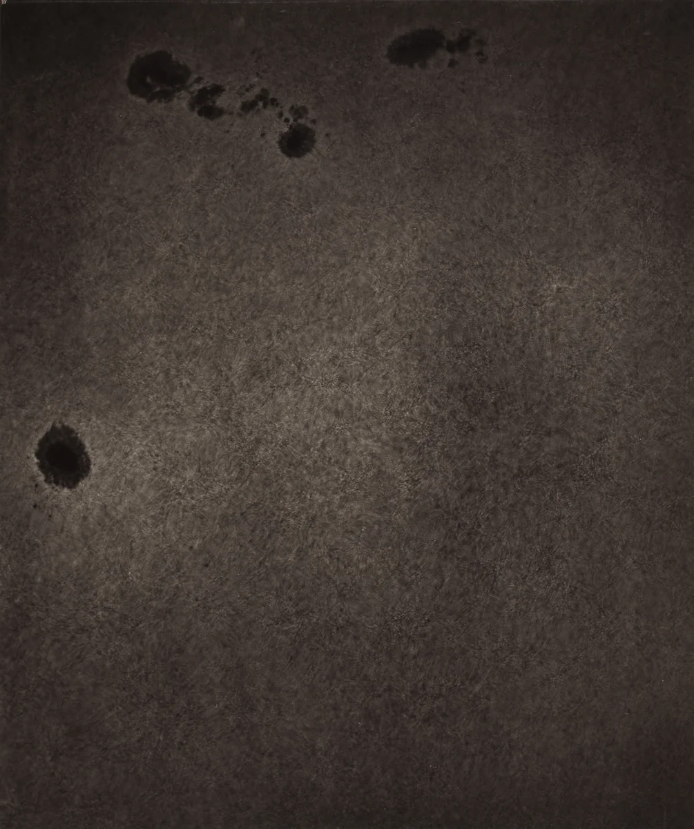 Région Centrale (Taches et Granulations), September 5, 1893, 6h 45m 2s by Jules Janssen, photograph, 1877