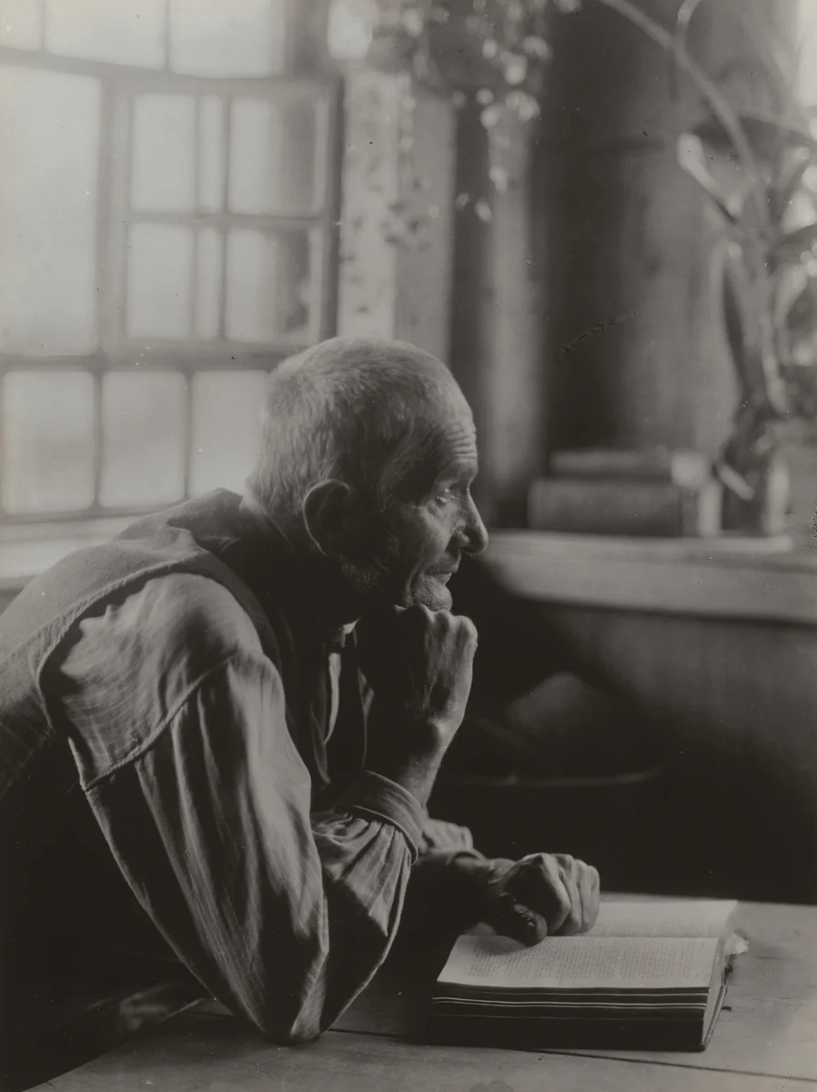 The Village Philosopher by Alfred Stieglitz, photograph, 1894