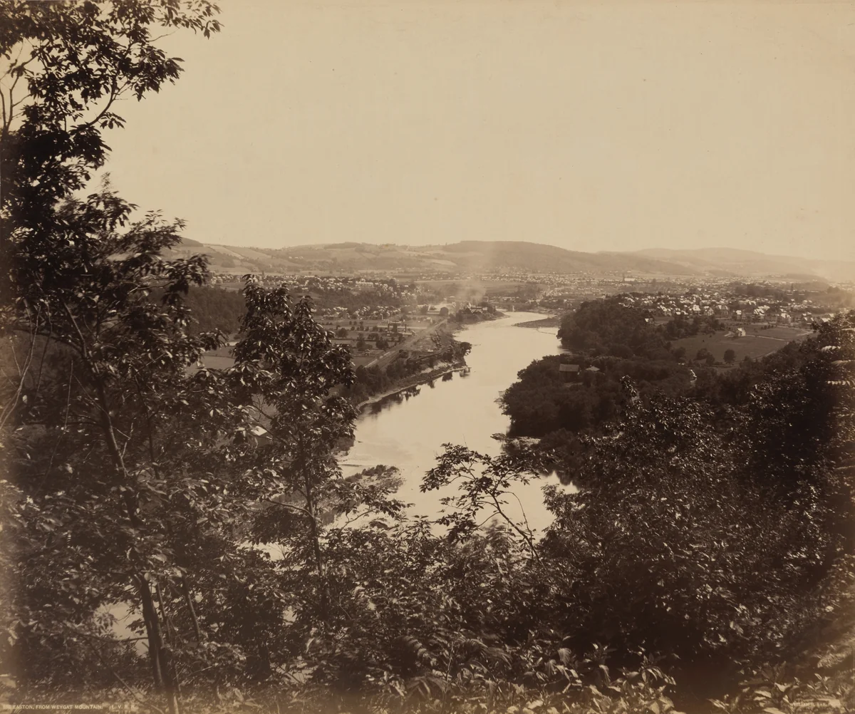 Easton and Weygat Mountain by William H. Rau, photograph, 1890-1900
