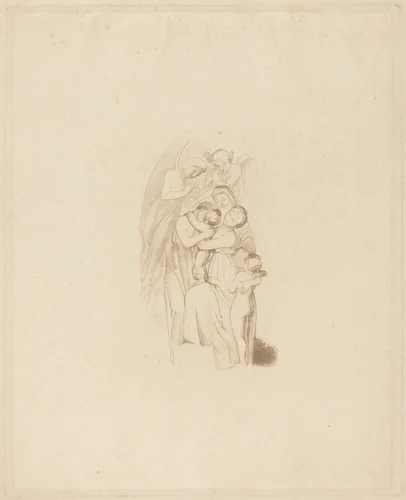 Holy Family? with Angels l.1: The March of the Intellect by British 19th Century, print, 1800-1899