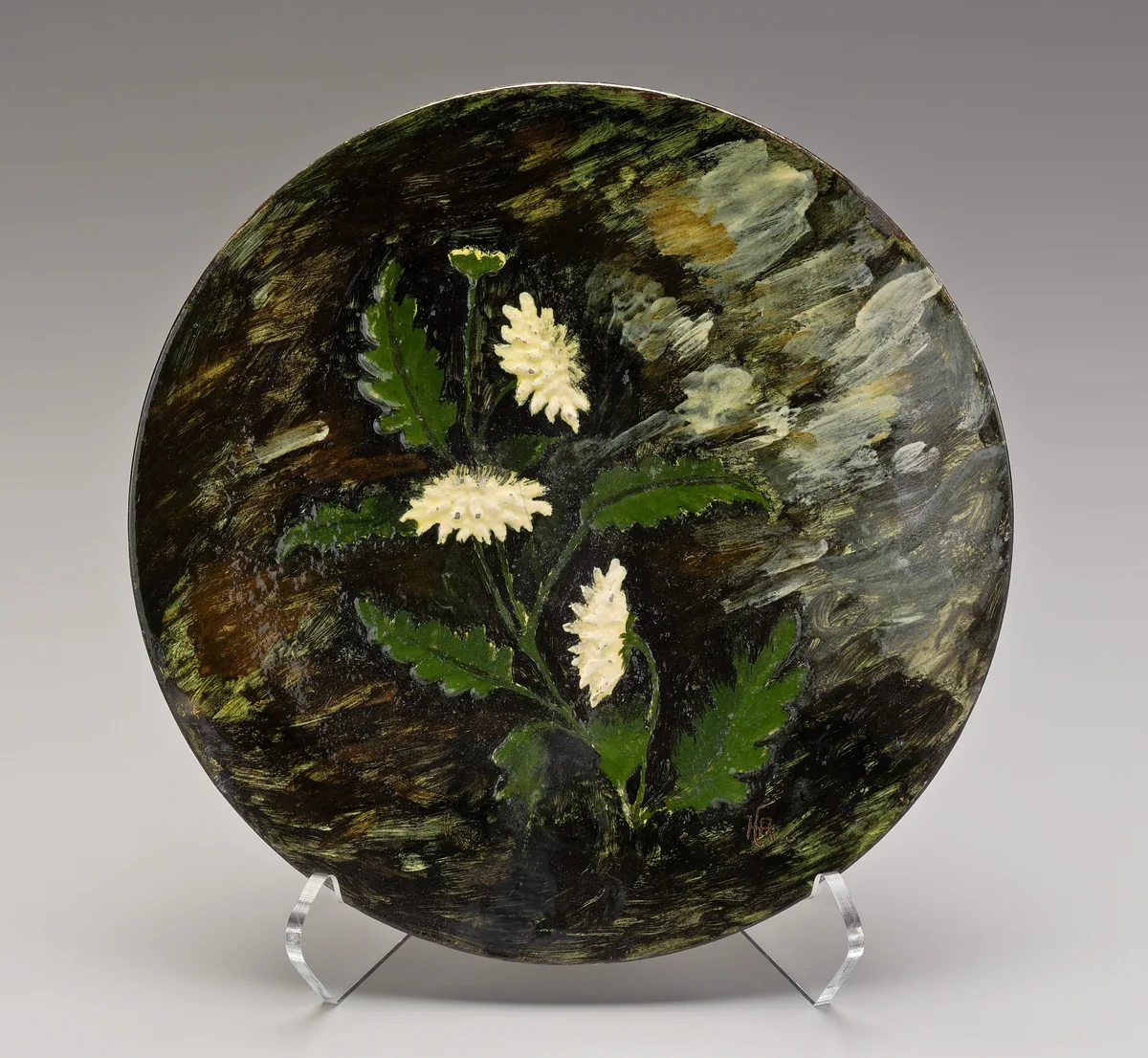 Plaque by Chelsea Keramic Art Works, artwork, 1873-1883