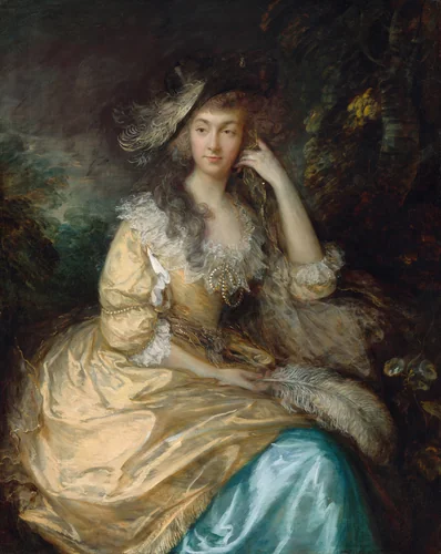 Frances Susanna, Lady de Dunstanville by Thomas Gainsborough, painting, 1781-1791