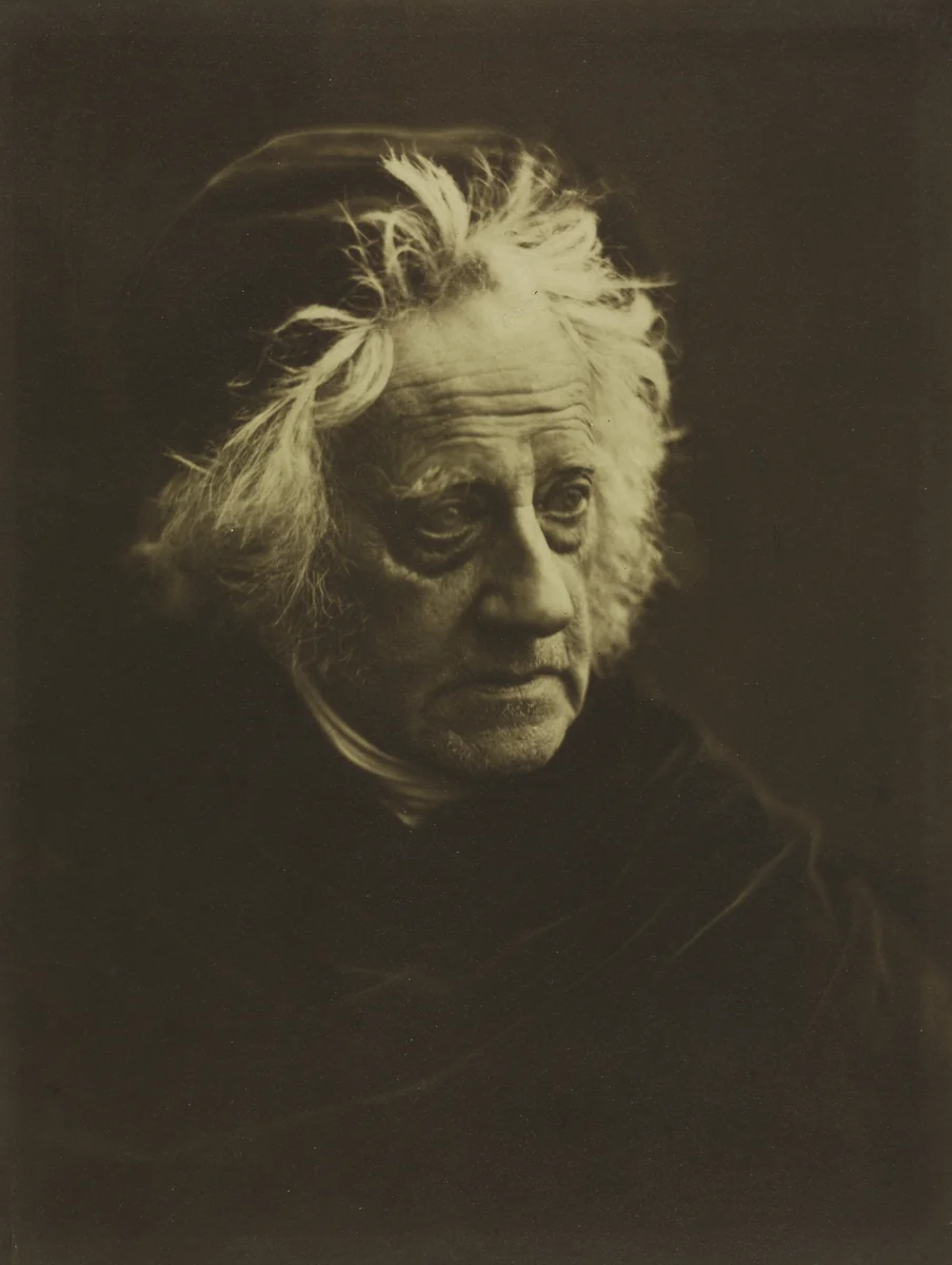 Sir John Herschel (1792-1871) by Julia Margaret Cameron, photograph, 1867