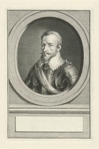 Portret van Jacob van Heemskerck by Jacob Houbraken, print, 1751-1753
