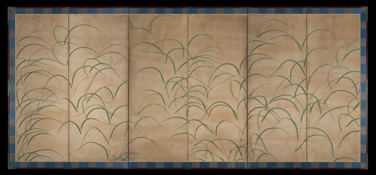 Susuki Grass by Unknown, painting, 1500-1550