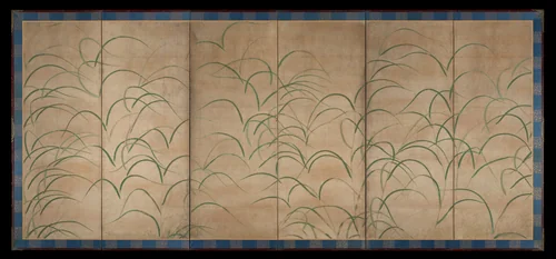 Susuki Grass by Unknown, painting, 1500-1550