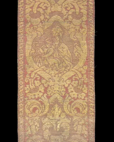 Orphrey Band by Italy, textile, 1401-1500