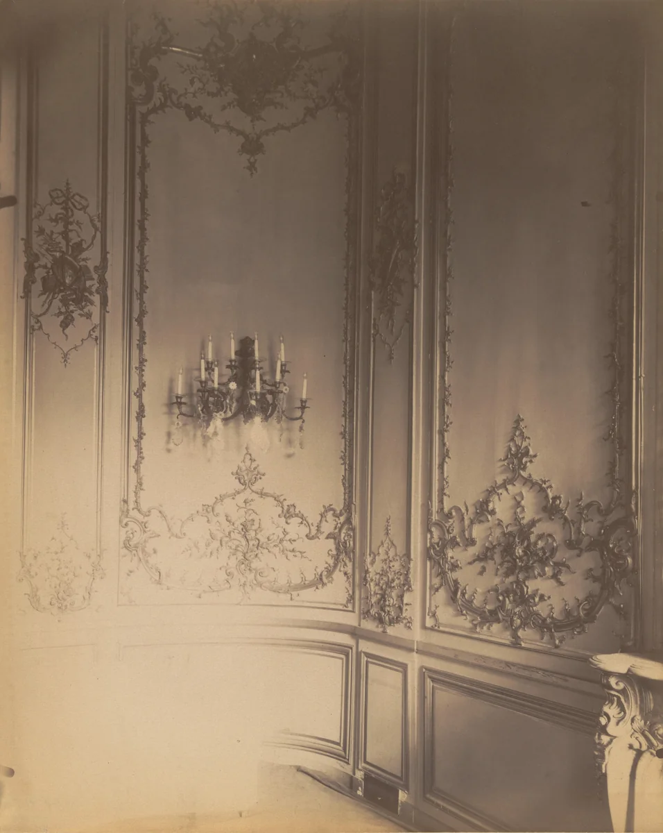 Hôtel de Roquelaure. Boulevard Saint-Germain 246 by Eugène Atget, photograph, 1905