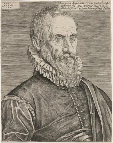 Ambrosius Parens by Unknown 19th Century, print, 1582