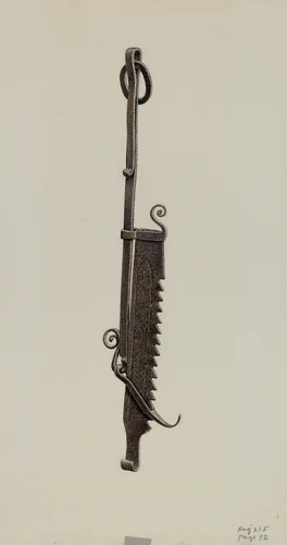 Trammel by Wellington Blewett, index of american design, 1938