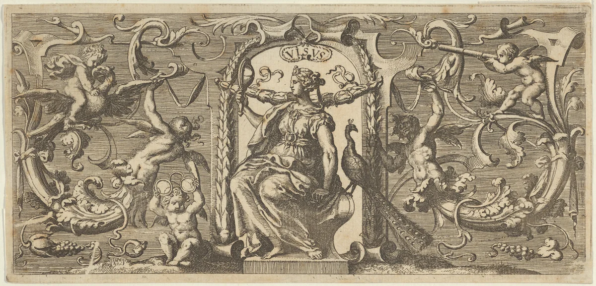 Sight (Visus), from "Quinque Sensuum" by Franz Cleyn, print, 1650-1660