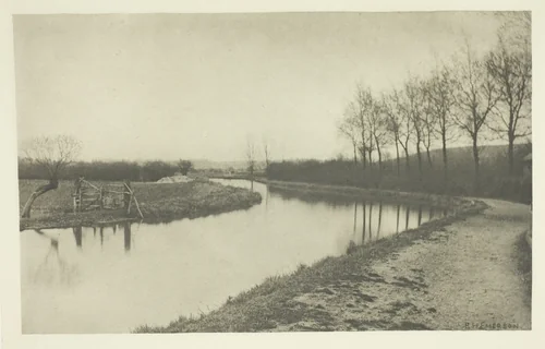 The River Stort by Peter Henry Emerson, print, 1888