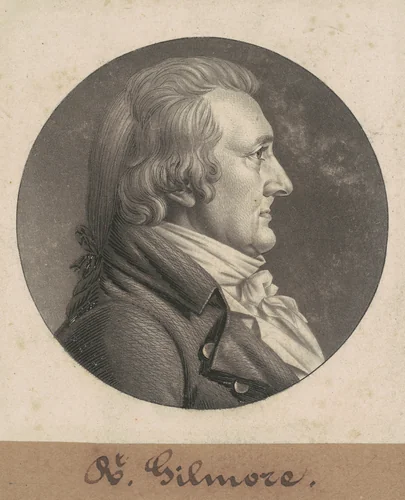 Robert Gilmor by Charles B. J. Févret de Saint-Mémin, print, 1803