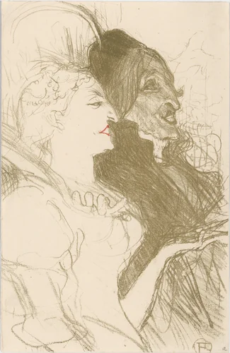 Carnival by Henri de Toulouse-Lautrec, print, 1894