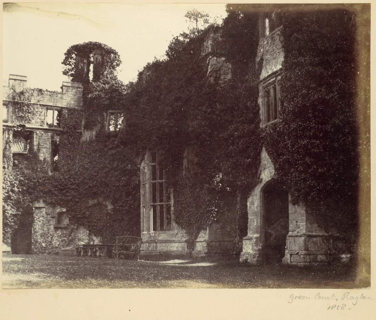 Green Court, Raglan by Alfred Capel-Cure, photograph, 1858