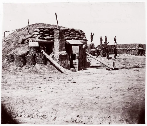 Fort Sedgwick by Timothy O'Sullivan, photograph, 1864
