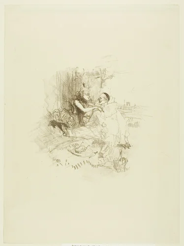 Picnic by Henri de Toulouse-Lautrec, print, 1898