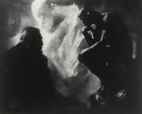 Rodin - Le Penseur by Edward Steichen, photograph, 1904