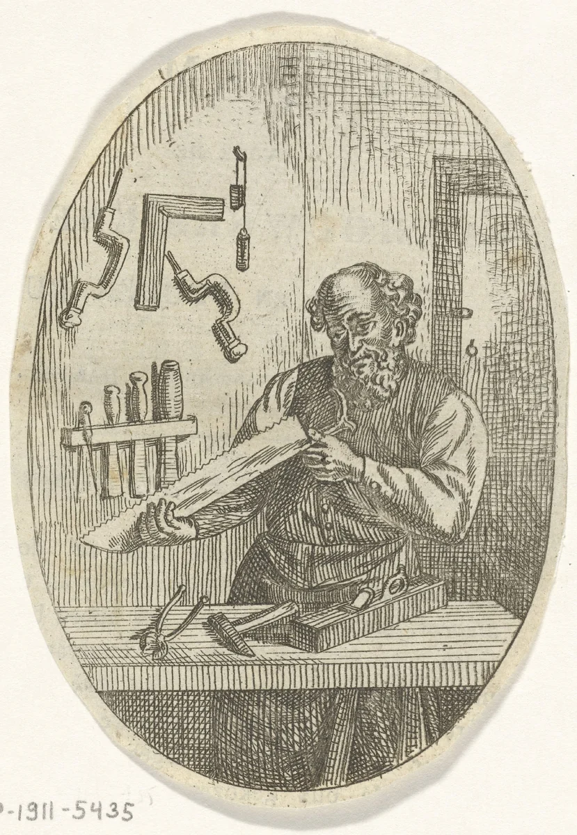 Timmerman by David van der Kellen, print, 1830