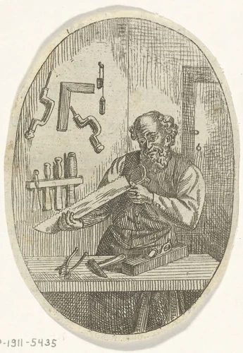 Timmerman by David van der Kellen, print, 1830