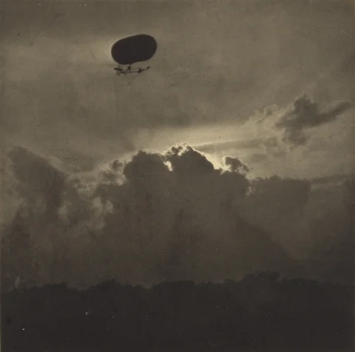 A Dirigible by Alfred Stieglitz, photograph, 1910