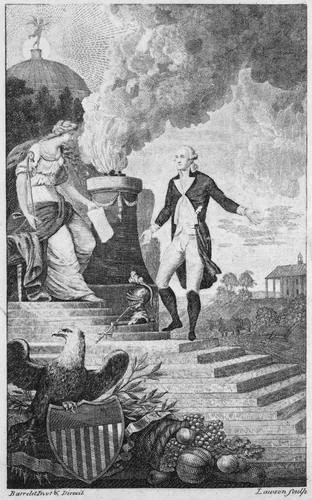 General Washington's Resignation by Alexander Lawson, print, 1799