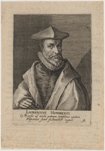 Laurence Humphrey by Willem de Passe, print, 1620