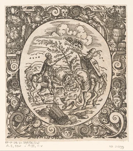 Heraut by Jost Amman, print, 1573