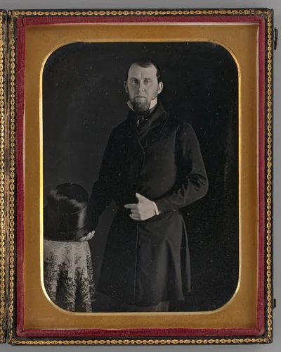 Untitled (Portrait of a Standing Man) by Edward Tompkins Whitney, other, 1848