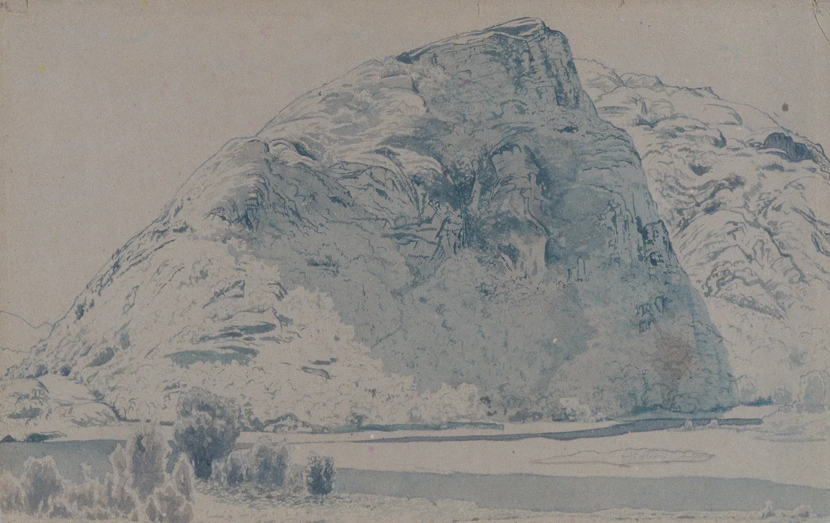 Mountain Landscape by Alexander H. Wyant, artwork, 1836-1892
