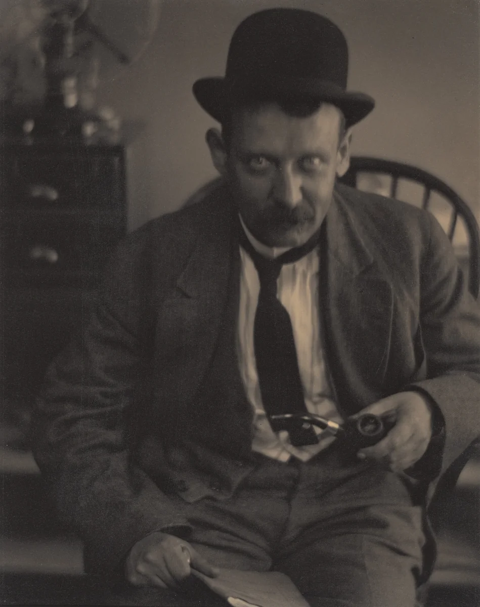 Oscar Bluemner by Alfred Stieglitz, photograph, 1913