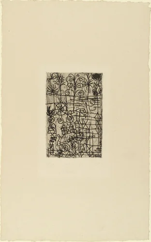 Underbrush (Gestrüpp) by Paul Klee, print, 1928