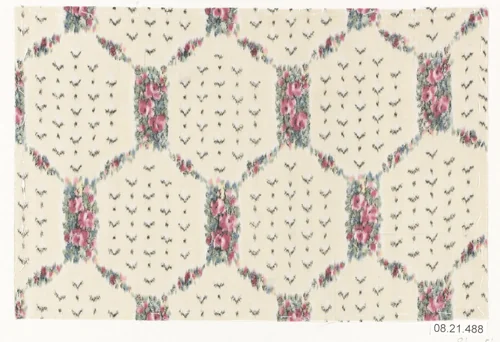 Textile sample by Unknown Designer, textile, 1900