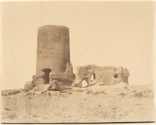[Ruins of Tus, Khorasan] by Luigi Pesce, photograph, 1840-1869