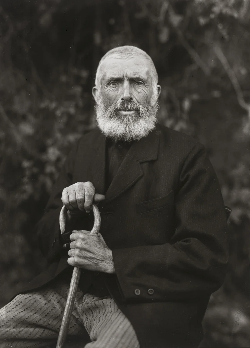 The Man of the Soil by August Sander, photograph, 1910