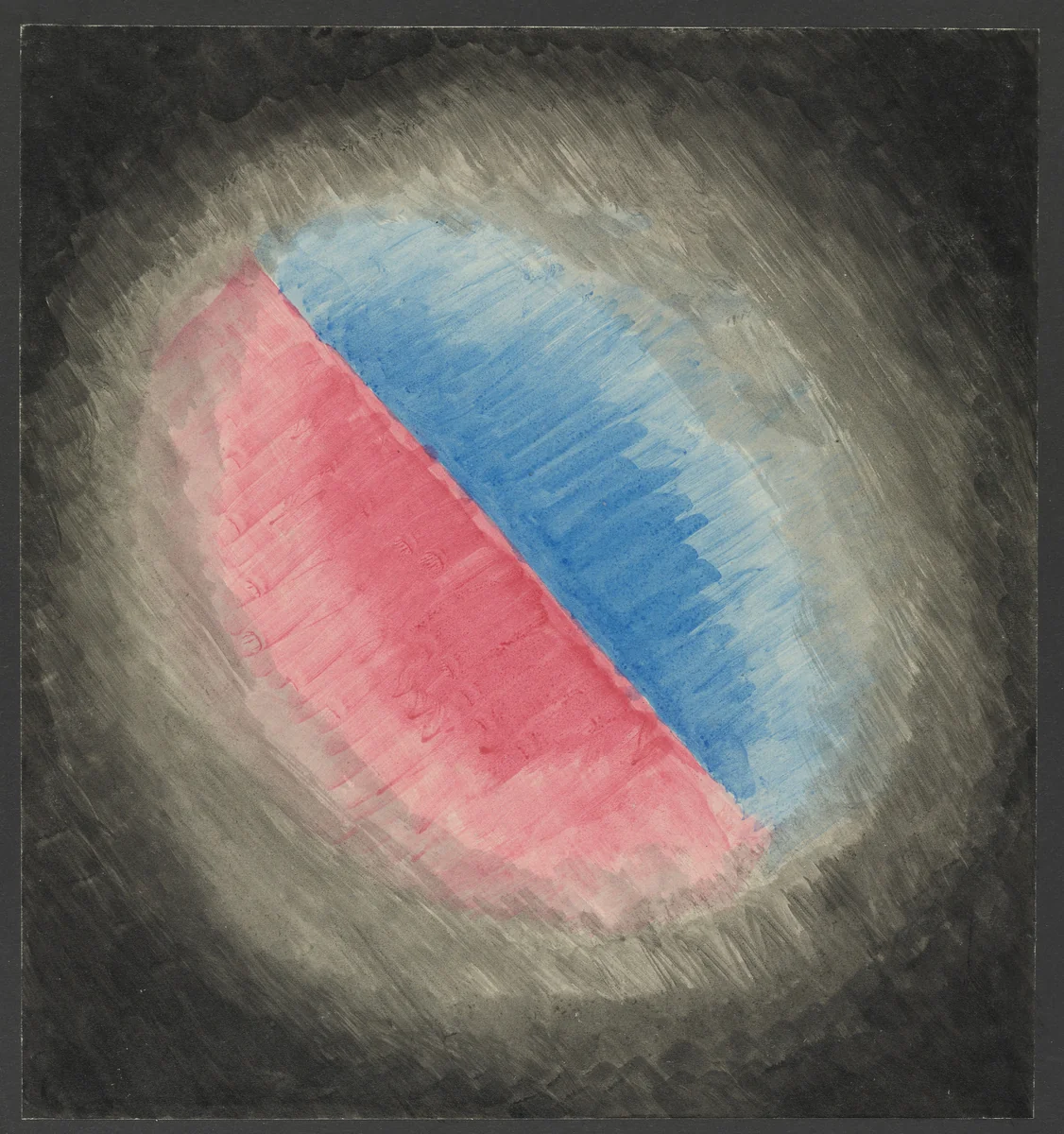 Colored Rhythm: Study for the Film by Léopold Survage, drawing, 1913