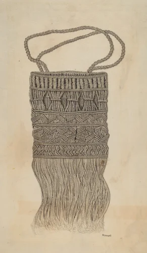 Handbag by Raymond Manupelli, index of american design, 1935-1942