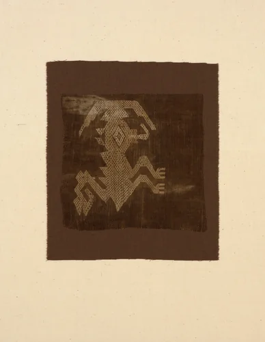 Fragment by Chancay, textile, 1000-1476