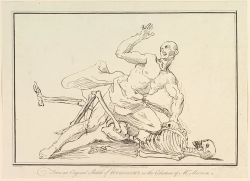 From an Original Sketch of William Hogarth's in the Collection of Mr. Morrison by Richard Livesay, print, 1782