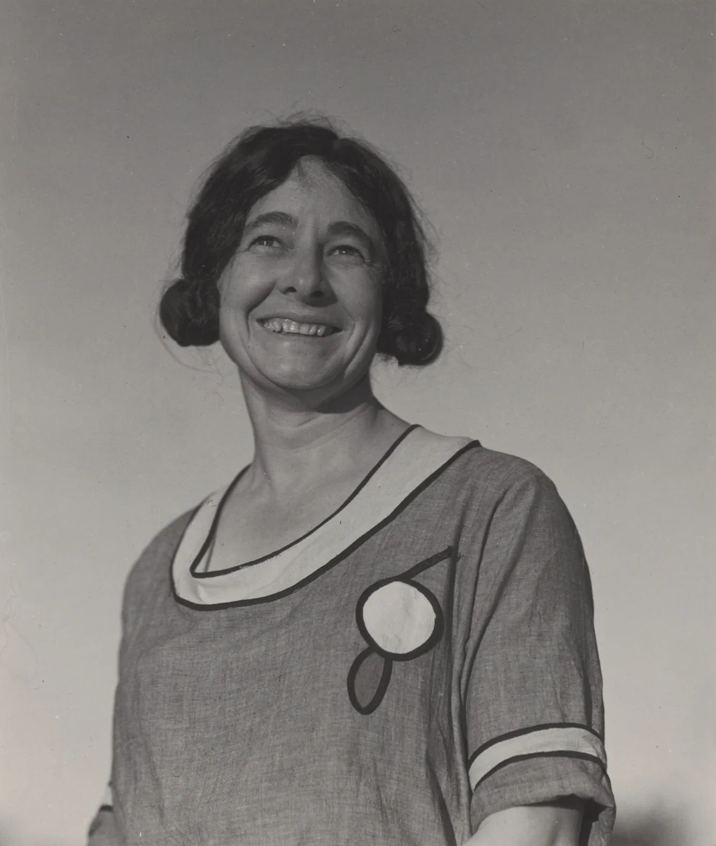 Ida O'Keeffe by Alfred Stieglitz, photograph, 1924