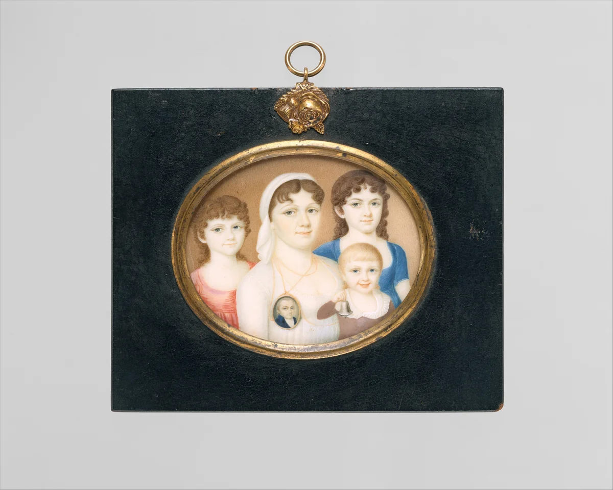 The Artist's Family by Pierre Henri, artwork, 1800