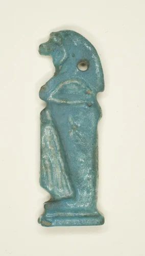 Amulet of the God Hapy (one of the four Sons of Horus) by Egyptian, metalwork, -1069--656