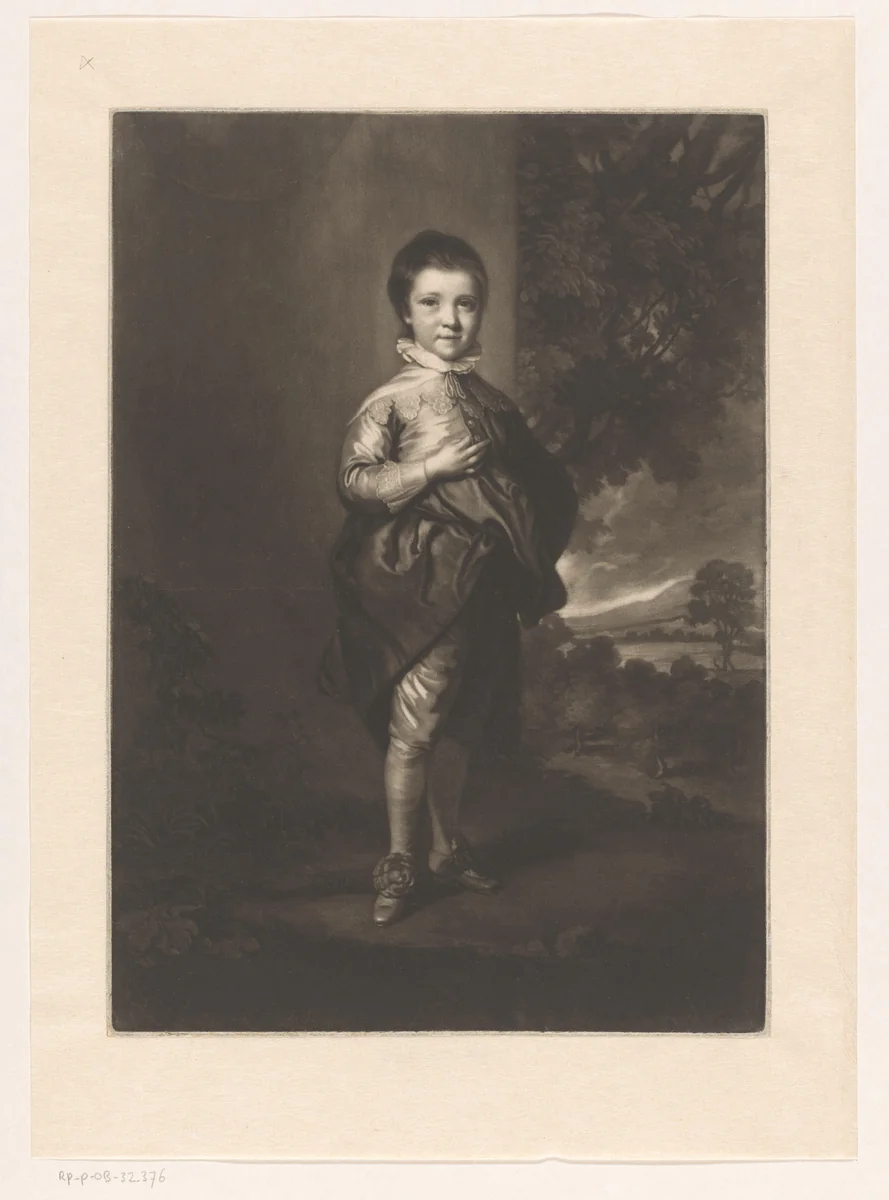 Portret van Jacob Pleydell-Bouverie by James McArdell, print, 1757-1759