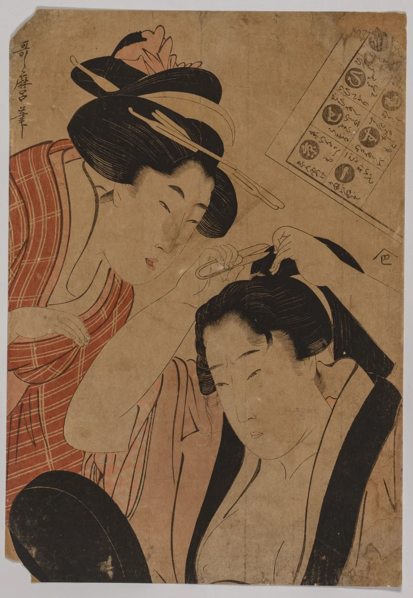 No Title by Kitagawa Utamaro (喜多川歌麿), print, 1753-1806