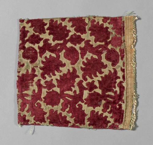 Fragment by Italy, textile, 1601-1625