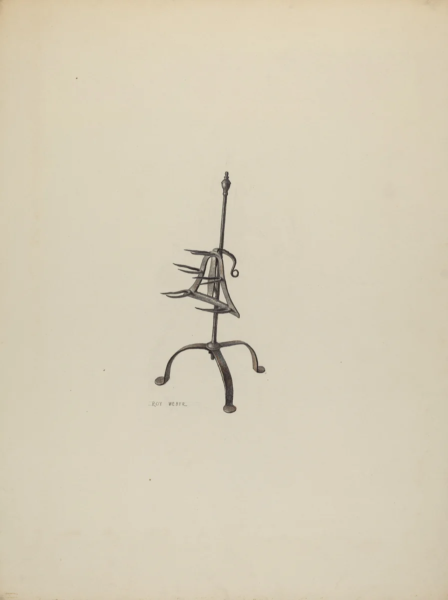 Trivet by Roy Weber, index of american design, 1938